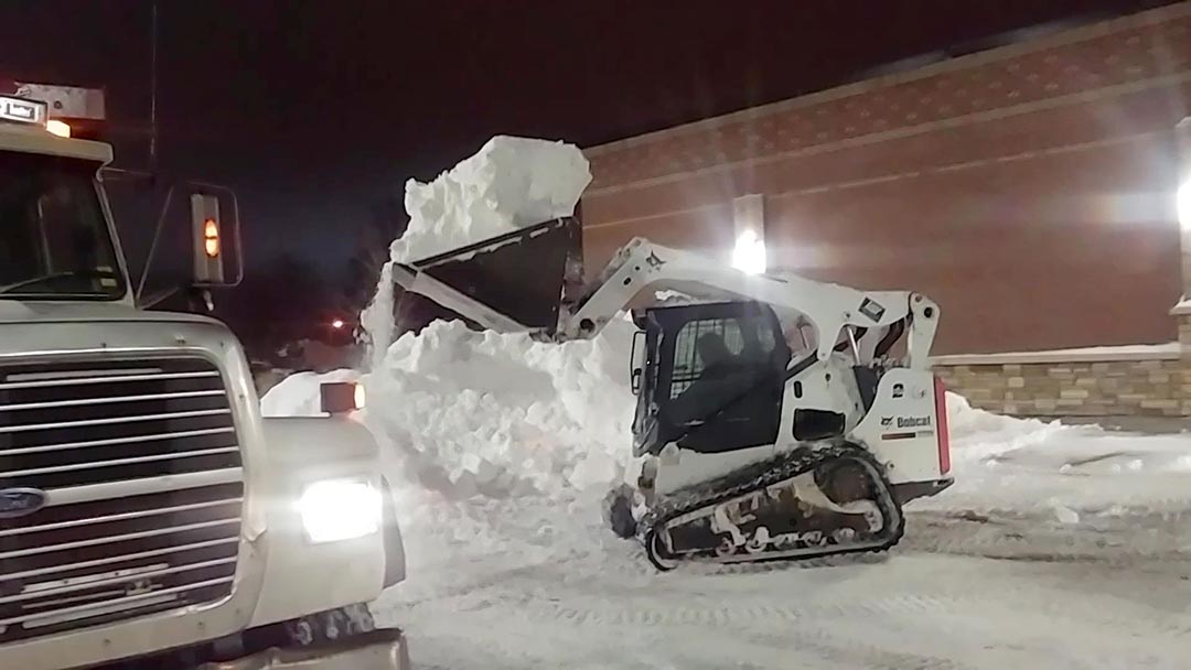 Commercial snow relocation