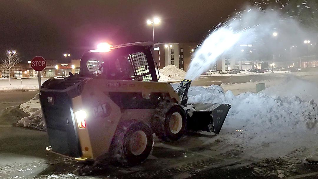 Commercial snow relocation